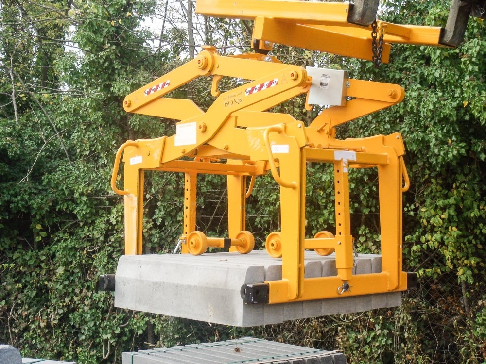 Sandwich legs allow for width-adjustment giving a greater range of spans 400mm – 1070mm.